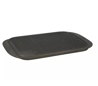 Griddle Plate Cast Iron 475 x 260 2/Ctn