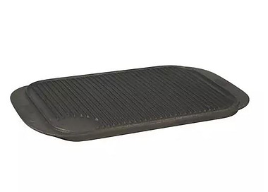 Griddle Plate Cast Iron 475 x 260 2/Ctn