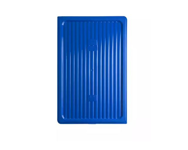 Food Pan Cover Gastroplas Polyprop Blue 1/1 1/6