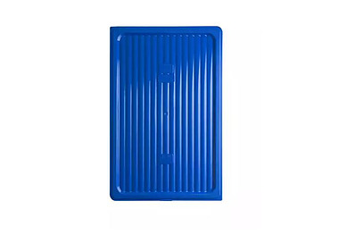 Food Pan Cover Gastroplas Polyprop Blue 1/1 1/6