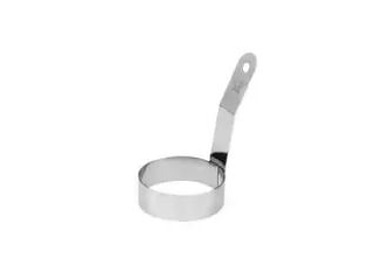 Egg Ring S/S With Handle 75mm 12/Ctn