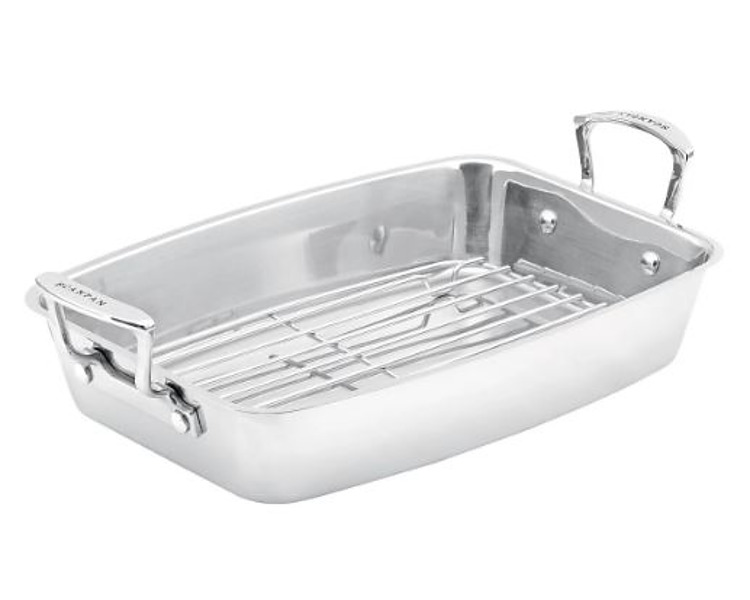 Scanpan Roaster S/S With Rack 44 x 26 x 11cm