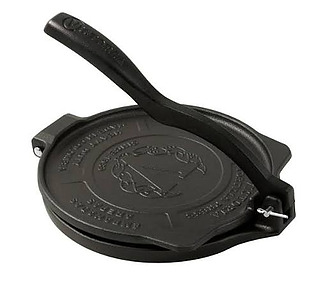 Victoria Seasoned Tortilla Press HD Cast Iron 20Cm