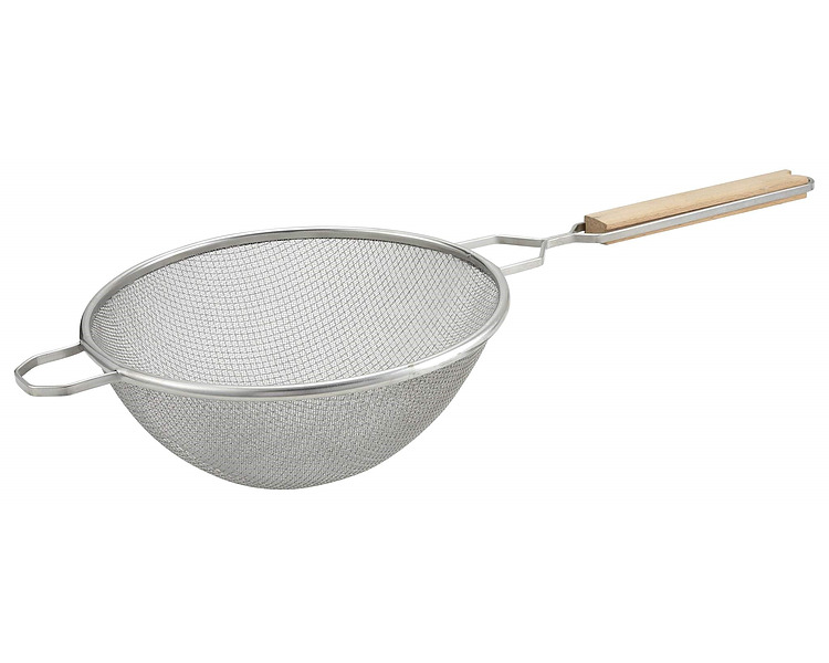 Strainer Double Mesh Plastic Handle 26cm 