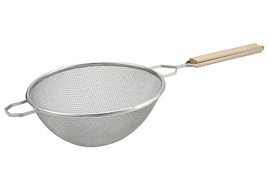 Strainer Double Mesh Plastic Handle 26cm 