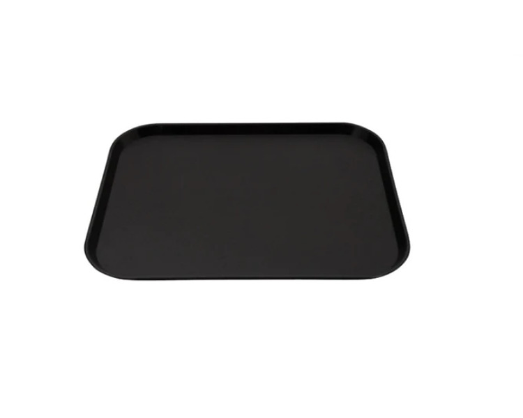 Black Fast Food Tray 350 x 450mm 12/Ctn