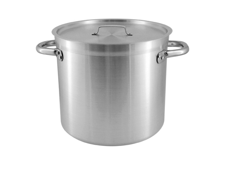 Stainless Steel Pujadas Stockpot With Cover 400 x 400mm 50Ltr