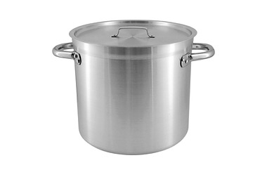Stainless Steel Pujadas Stockpot With Cover 400 x 400mm 50Ltr